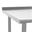 Commercial Stainless Steel Kitchen Prep and Work Table with 1.5