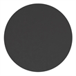 Wall Mount 30 Inch Shatterproof Round Accent Wall Mirror with Black Metal Frame