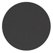 Wall Mount 20 Inch Shatterproof Round Accent Wall Mirror with Black Metal Frame