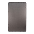 Large Rectangular Accent Mirror with 2 Inch Deep Iron Frame in Black - 48