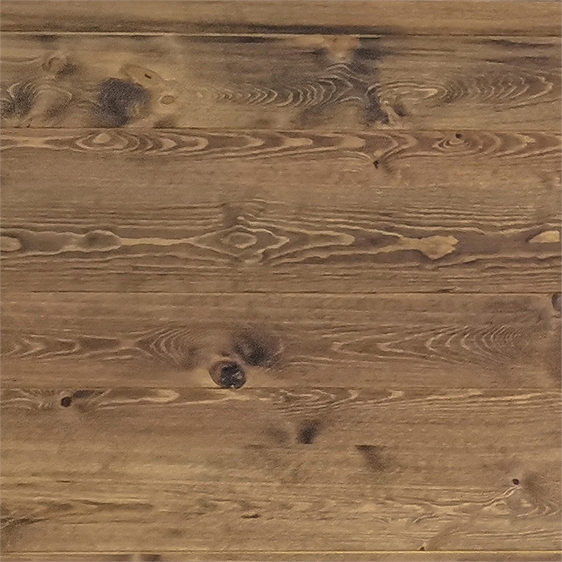 Solid Pine Farm Dining Table with X-Style Legs in Antique Rustic - 8' x 40