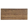 Solid Pine Farm Dining Table with X-Style Legs in Antique Rustic - 8' x 40
