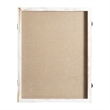 Solid Pine Whitewash Shadow Display Case with Linen Liner - 18 x 24