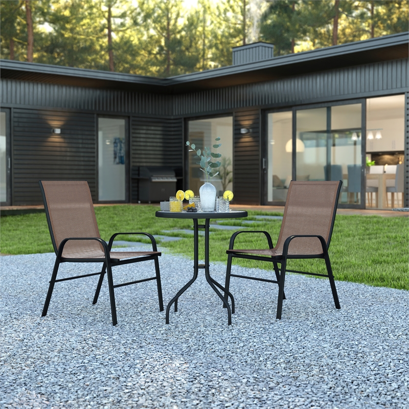 3 Piece Patio Dining Set - 23.75