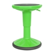 Kids Adjustable Height Active Learning Stool for Classroom and Home in Green