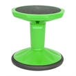Kids Adjustable Height Active Learning Stool for Classroom and Home in Green
