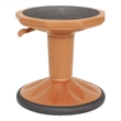 Kids Adjustable Height Active Learning Stool for Classroom and Home in Orange