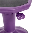 Kids Adjustable Height Active Learning Stool for Classroom and Home in Purple