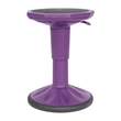Kids Adjustable Height Active Learning Stool for Classroom and Home in Purple