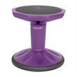 Kids Adjustable Height Active Learning Stool for Classroom and Home in Purple