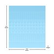 2 Inch Cooling Gel Infused 5-Zone Memory Foam Mattress Topper - California King