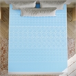 2 Inch Cooling Gel Infused 5-Zone Memory Foam Mattress Topper - California King