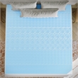 2 Inch Cooling Gel Infused 5-Zone Memory Foam Mattress Topper - King