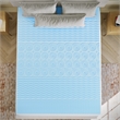 2 Inch Cooling Gel Infused 5-Zone Memory Foam Mattress Topper - Queen
