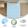 2 Inch Cooling Gel Infused 5-Zone Memory Foam Mattress Topper - Twin