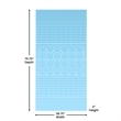 2 Inch Cooling Gel Infused 5-Zone Memory Foam Mattress Topper - Twin