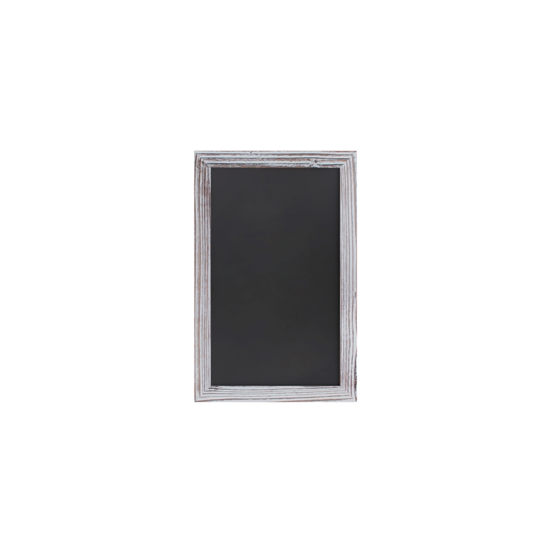 Set of 10 Wall Mounted Magnetic Chalkboards in Whitewashed - 9.5