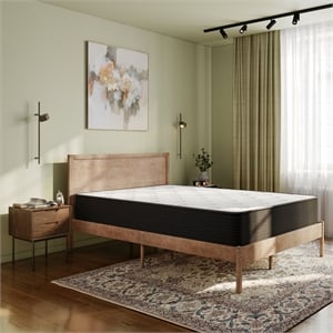12&quot Hybrid Pocket Spring Queen Cooling Mattress in a Box