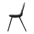 Maple/Silvr Student Desk with Open Front Metal Book Box & Blk Flex Comfort Chair