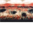Wandering Bear and Cub Rustic Olefin Area Rug in Brown - Jute Backing - 2' x 3'
