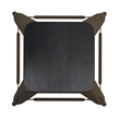All-Weather GN Commercial Backless Bar Stools-Black Poly Seat-4 PK