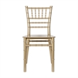 Child's Classic Resin Chiavari Chair for All Occasions in Gold