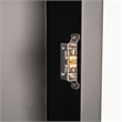 Recessed Bathroom Medicine Cabinet with Beveled Mirror in Gold - 16x24