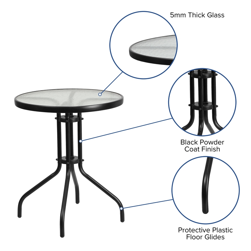 3 Piece Patio Dining Set - 23.75