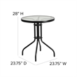3 Piece Patio Dining Set - 23.75