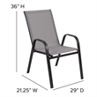 3 Piece Patio Dining Set - 23.75