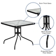 5 Piece Patio Dining Set - 31.5
