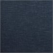 Split Back Futon Sofa with Curved Arms and Solid Wood Legs- Navy Faux Linen