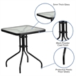 3 Piece Patio Dining Set - 23.5