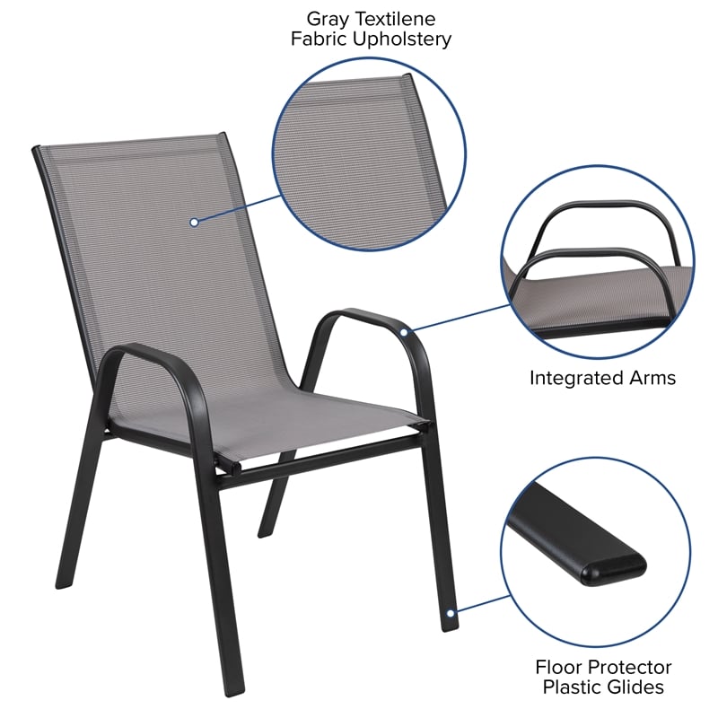 5 Piece Patio Dining Set - 55