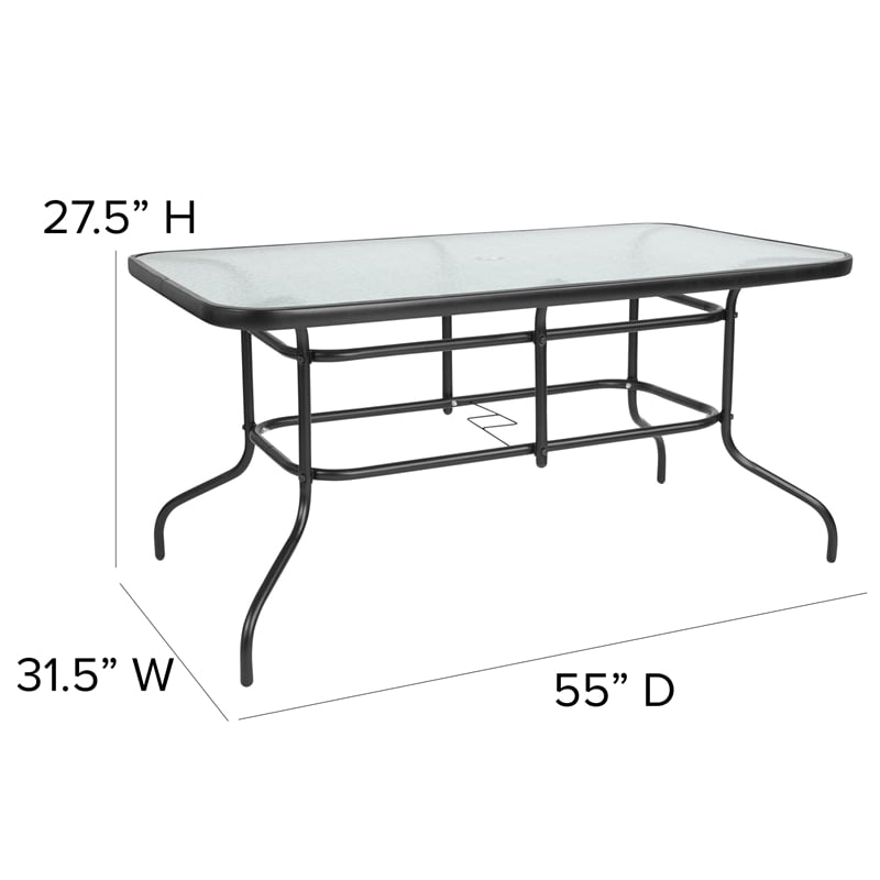 7 Piece Patio Dining Set - 55
