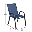 5 Piece Patio Dining Set - 55