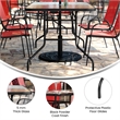 7 Piece Patio Dining Set - 55