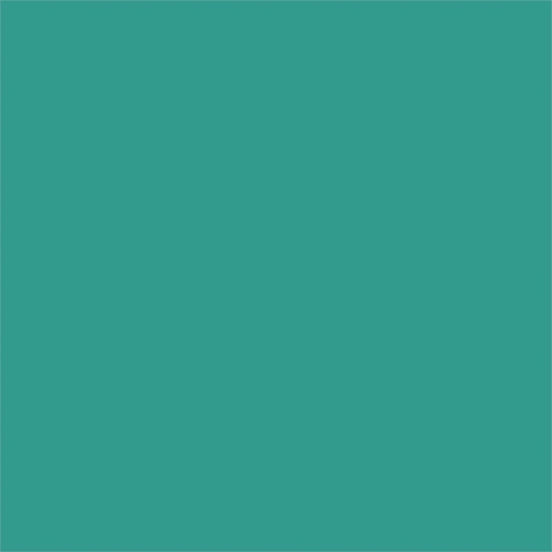 Bundled Set - Teal 9 FT Round Umbrella & Universal Black Cement Waterproof Base