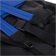 Foldable Reclining Stadium Chair with Backpack Straps and Heated Seat - Blue