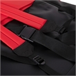 Foldable Reclining Stadium Chair with Backpack Straps and Heated Seat - Red