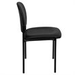 Flash Furniture Stacking Side Stacking Chair in Black