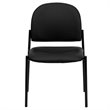 Flash Furniture Stacking Side Stacking Chair in Black