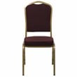 Flash Furniture Hercules Banquet Stacking Chair in Burgundy