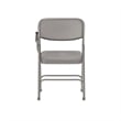 Flash Furniture Premium Steel Folding Chair with Left Hand Tablet Arm
