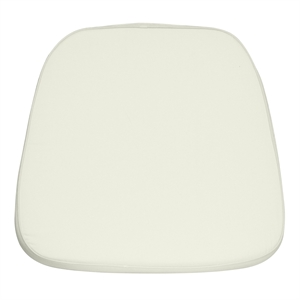 Flash Furniture Soft Ivory Fabric Chiavari Chair Cushion