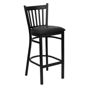 Flash Furniture Hercules Series 30&quot Metal Bar Stool in Black