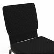 Flash Furniture Hercules Church Stacking Guest Chair in Black