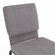 Flash Furniture Hercules Church Stacking Guest Chair in Gray