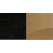 Flash Furniture Hercules Vertical Slat Back Dining Chair in Black