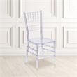 Flash Furniture Flash Elegance Stacking Chiavari Chair In Crystal Ice
